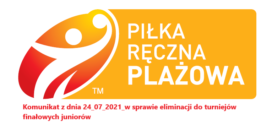 Komunikat z dnia 24.07.2021 r. w sprawie eliminacyji do turniejów finałowych juniorów.